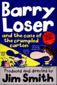 Barry Loser and the Case of the Crumpled Carton by Jim Smith Paperback