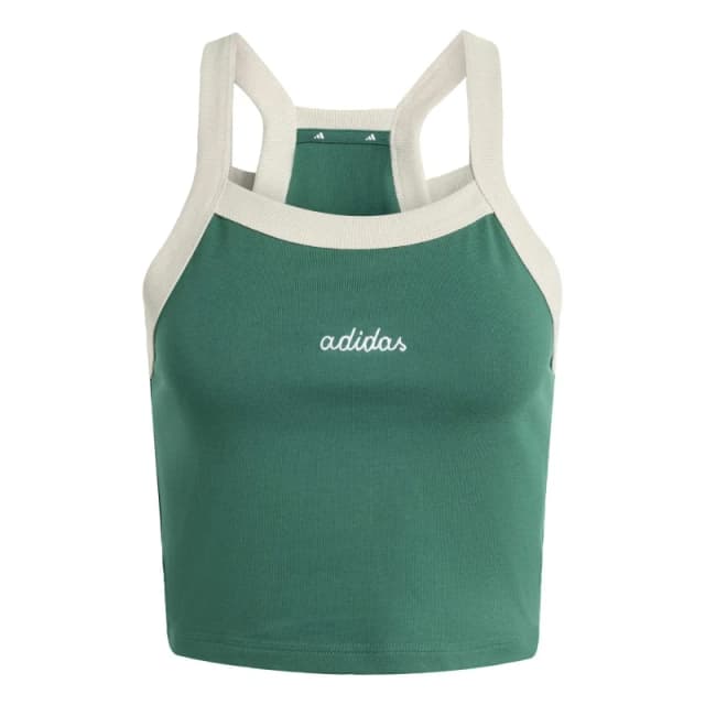 Adidas Womens tank top adidas Seasonal Essentials Colorpop Vert Female S