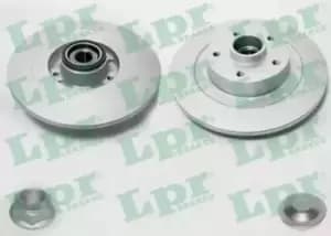 LPR Brake disc LPR HUB BRAKE DISC LINE Solid R1032PCA Brake rotor,Brake discs RENAULT,LAGUNA III Grandtour (KT0/1),LAGUNA III (BT0/1),LATITUDE (L70_)