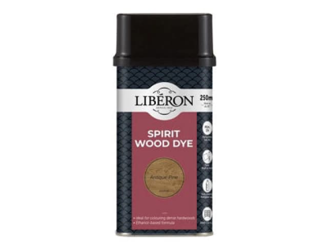 Liberon Spirit Wood Dye Antique Pine 250ml Antique Pine