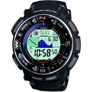 Mens Casio Pro Trek Alarm Chronograph Radio Controlled Watch