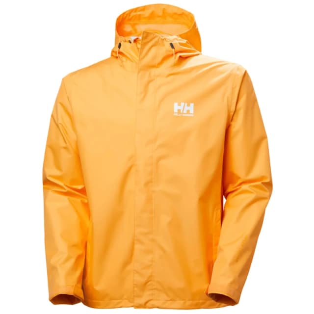 Helly Hansen Hooded waterproof jacket Helly Hansen Seven J Orange Male L
