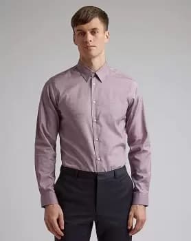 Ted Baker Textured Dot Slim Fit Shirt