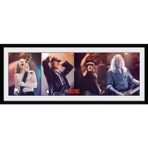 AC/DC Band Framed Collector Print