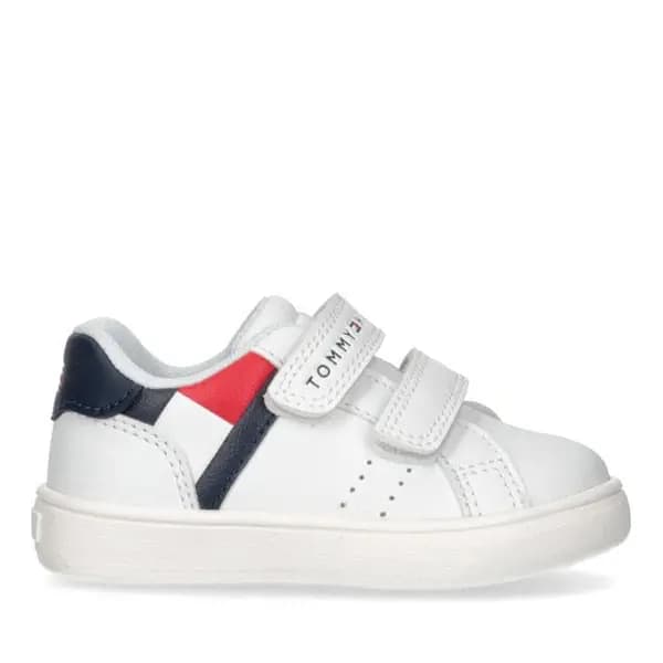 Tommy Hilfiger Tommy Flag Low Velcr In42 C6.5 (23.5) White 02317101065
