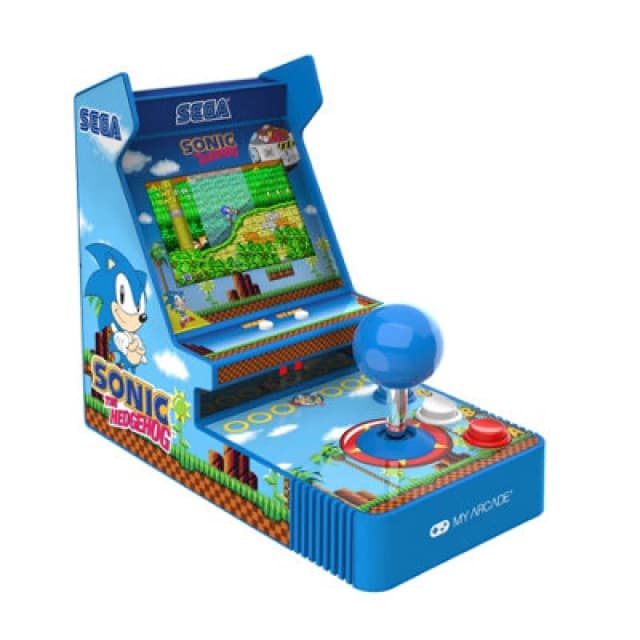 My Arcade Sonic The Hedgehog Joystick Player Portable Retro Arcade (2 Games In 1)