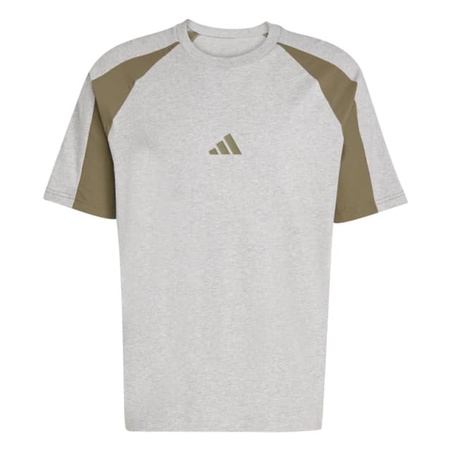adidas JC6177 mens T shirt in Grey