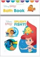 disney baby splishy fishy bath book