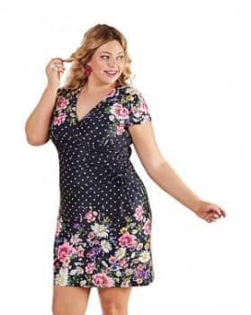 Yumi Curves Daisy Bouquet Mirrored Wrap