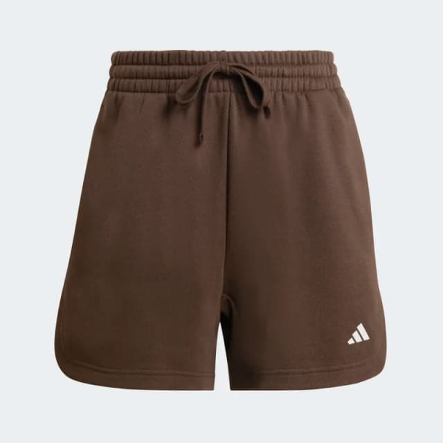 Adidas Womens shorts adidas Studio 3-Stripes Marron Female XS