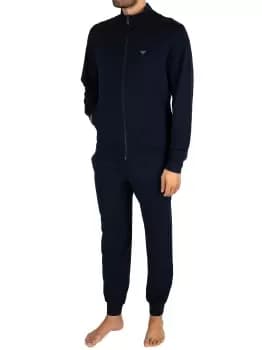 Chest Logo Zip Through Pyjama Set