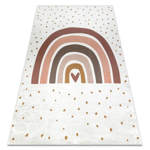 RugsX Bambino Rug in White Size: 200cm x 290cm White Unisex 200cm x 290 cm
