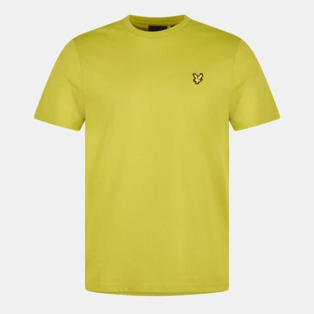 Lyle and Scott Logo T Shirt - Green Green XS