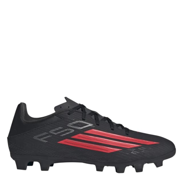 adidas F50 Club Adults Firm Ground Football Boots Black/Red male 9 (43.3)