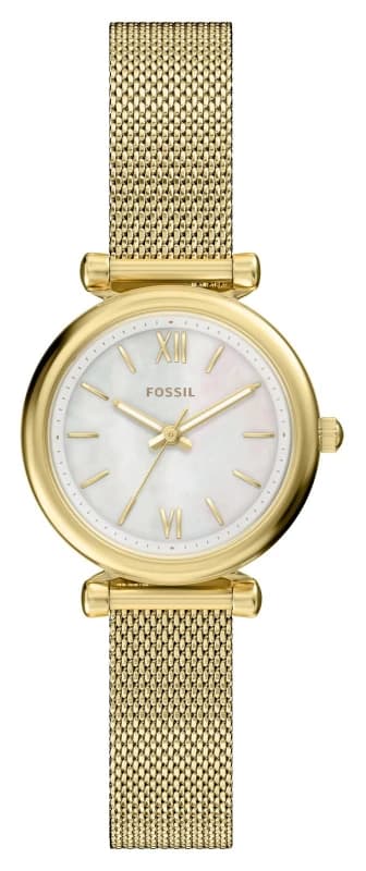 Fossil ES5462 Carlie Three-Hand Quartz (28mm) Mother-of- Watch