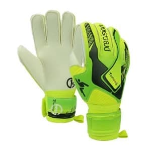 Precision Junior Heatwave II GK Gloves Lime - Size 3