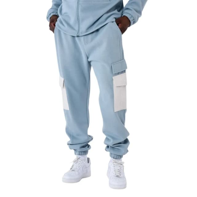 Project X Paris Two-tone jogging pants with pockets Project X Paris Bleu Male S