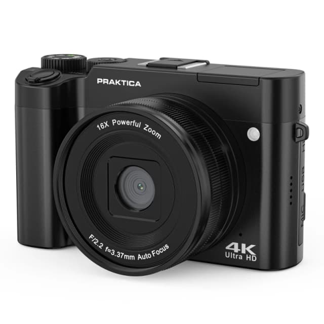Praktica DZ16 Digital Camera 13MP CMOS Sensor 16x Digital Zoom 4K Vide