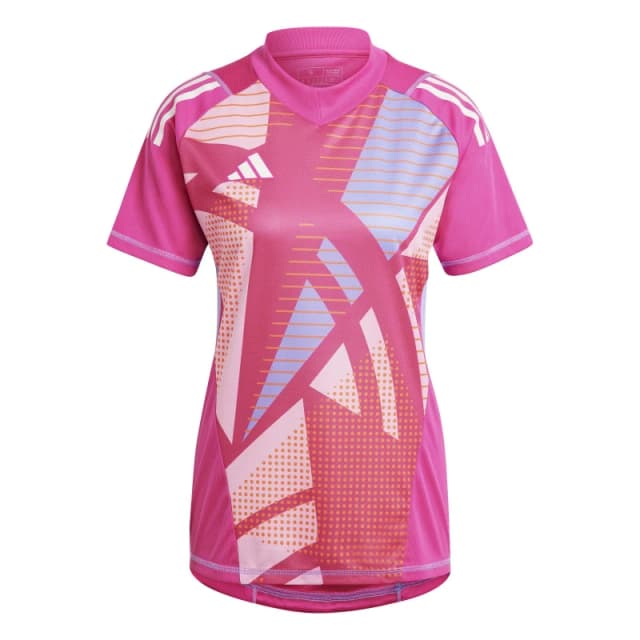 adidas Tiro 24 Pro Short Sleeve Goalkeeper Jersey Real Magenta female 6 (XXS)