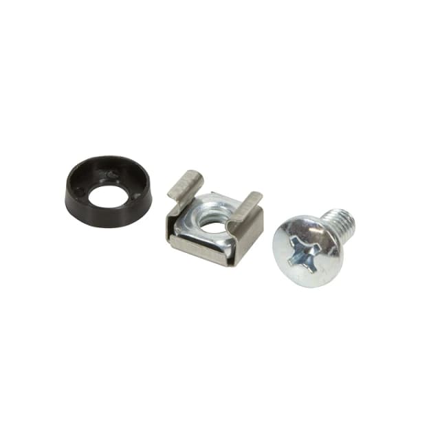 LogiLink AC0111 mounting kit Black. Silver Plastic. Zinc steel