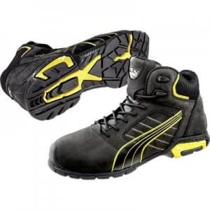 PUMA Safety Amsterdam Mid 632240-39 Safety work boots S3 Size: 39 Black, Yellow 1 Pair