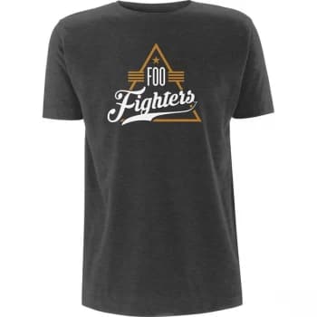 Foo Fighters - Triangle Unisex Large T-Shirt - Grey