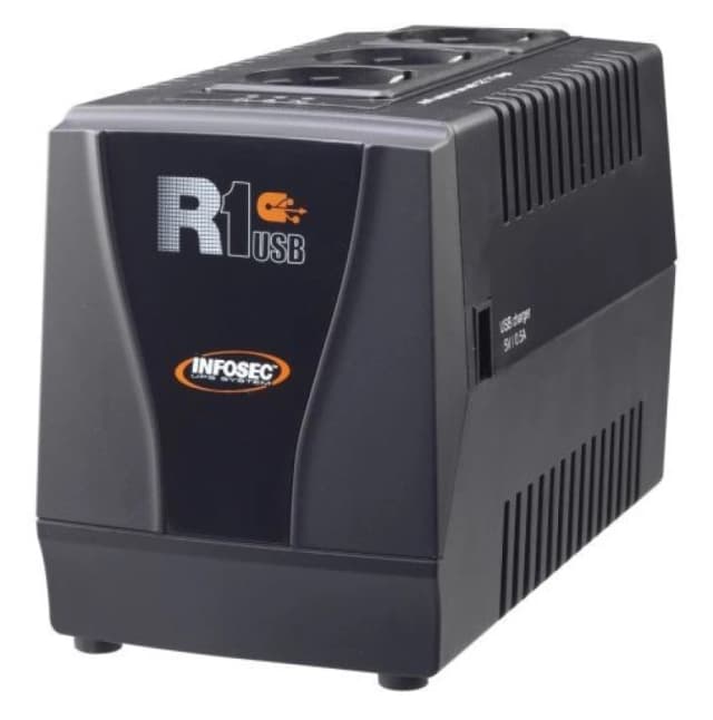 Infosec R1 USB 1000 uninterruptible power supply (UPS) 1 kVA 500 W 3 A