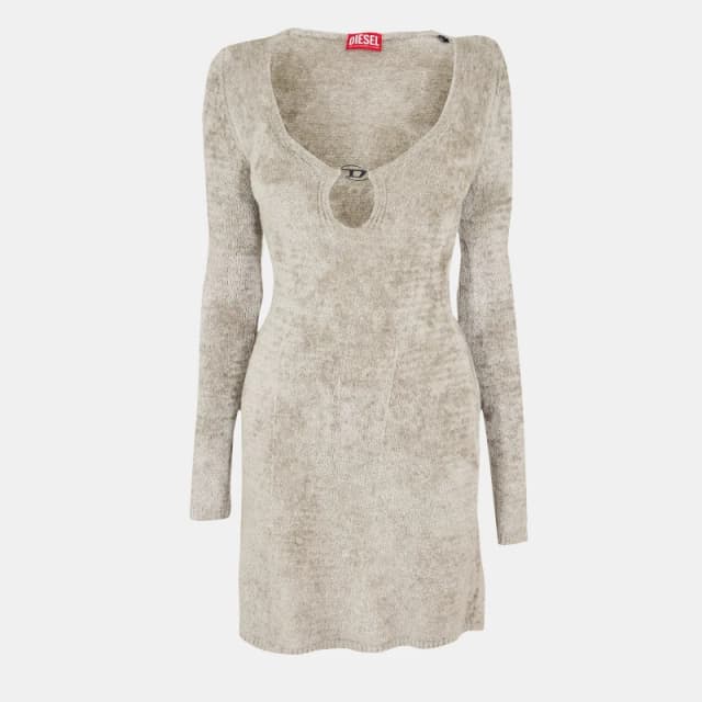 Diesel Womens Coleen Figure-Hugging Bodycon Dress Pelican female 8