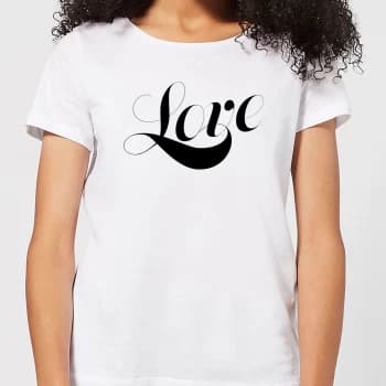 Love Womens T-Shirt - White - 3XL