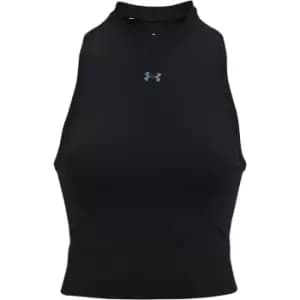 Under Armour Armour Rush Seamless Crop Top Womens - Black