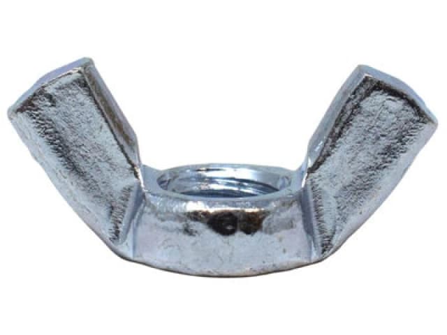 Metalmate Memwn10 Wing Nut Bright Zp M10 Box 25 Memwn10