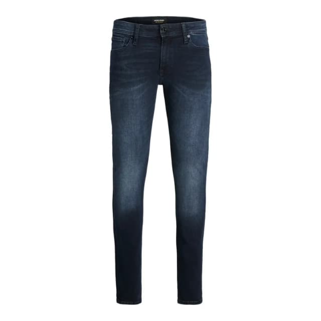 Jack & Jones Blue / Blue Denim Liam Original Agi 004 Skinny Fit Jeans Blue Male 34L 133896UK