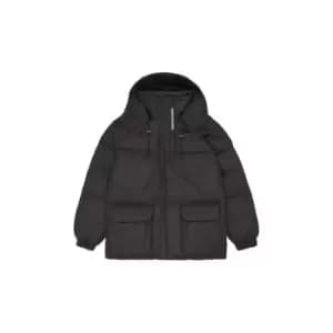 Calvin Klein Jeans Block Hooded Jacket - Black