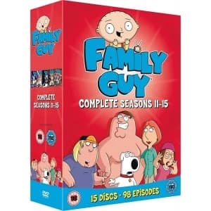Family Guy: Complete Seasons 11-15 DVD