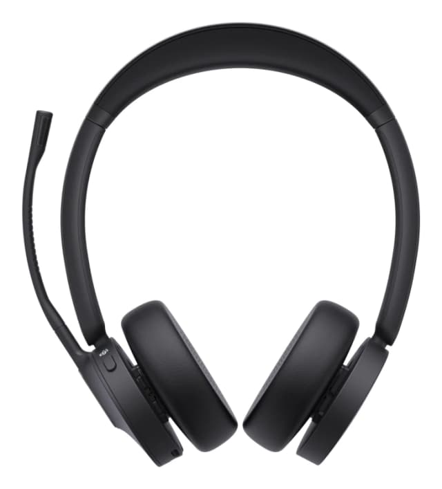 Yealink BH70 Wireless Binaural On-ear Headset MS Teams USB-A via Bluetooth Adapter Black 1208663 1208663