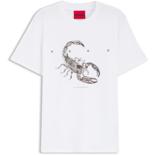 Hugo Discorb Tee Sn63 White102 male M