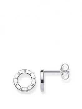 Thomas Sabo Sterling Silver Together Forever Cut-Out Ear Studs