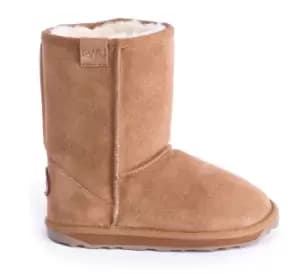 EMU Australia Kids Wallaby Lo Sheepskin Boots - Chestnut - 10