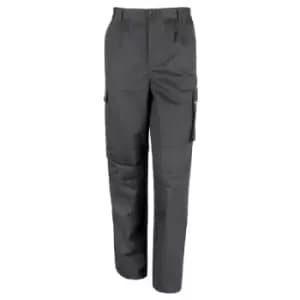 Result Womens/Ladies Work-Guard Action Trousers (S) (Black)