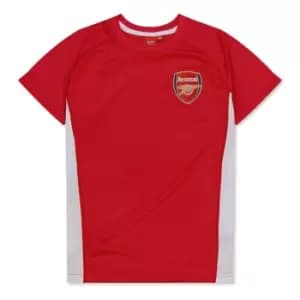 Team FC Poly T-Shirt Juniors - Red