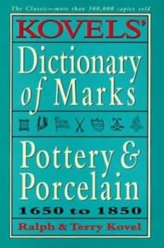 Kovels Dictionary of Marks by Ralph Kovel Hardback