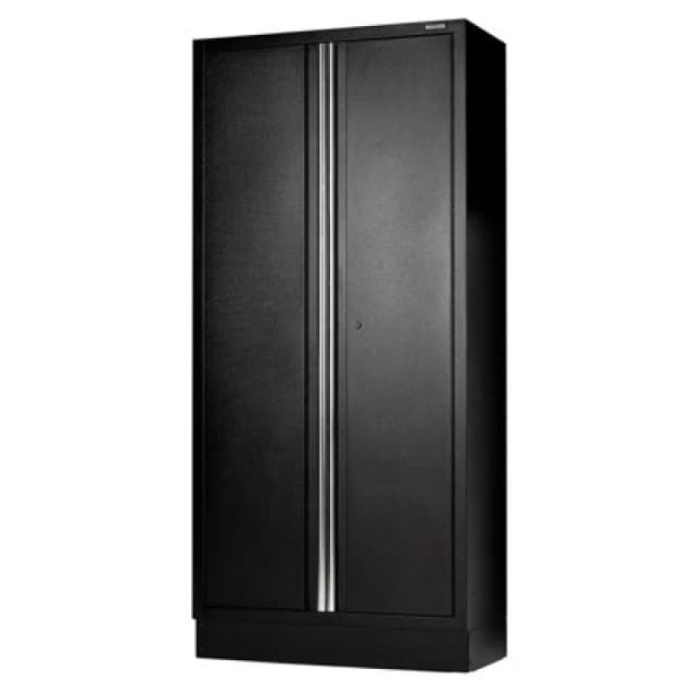 Bunker Modular 2 Door 4 Drawer Tall Floor Cabinet 28088 Colour: Black