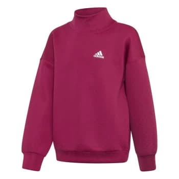 adidas Girls Warm A.R. Sweat Track Top Hoodie - Purple
