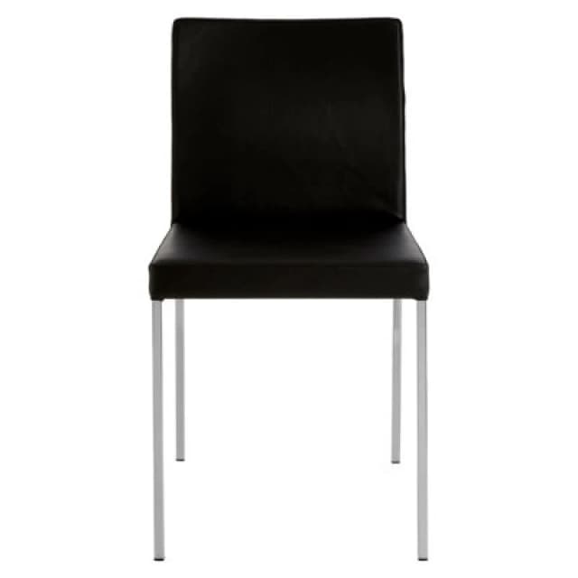 Premier Housewares Pair Of Lago Black Chairs Black