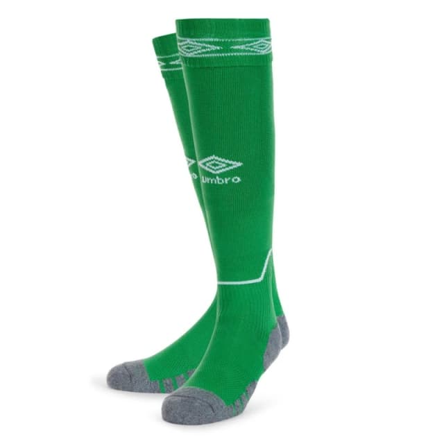 Umbro Umbro Men Diamond Football Socks in Green Size: large Green L Male 5063238120594