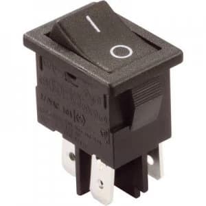 Arcolectric Toggle switch H8550VBACA 250 V AC 10 A 2 x OffOn latch