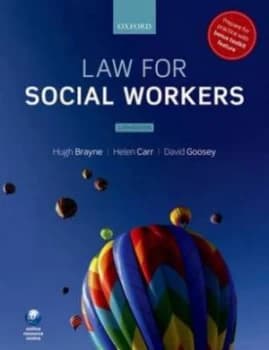 Law for Social Workers by Hugh Brayne Book