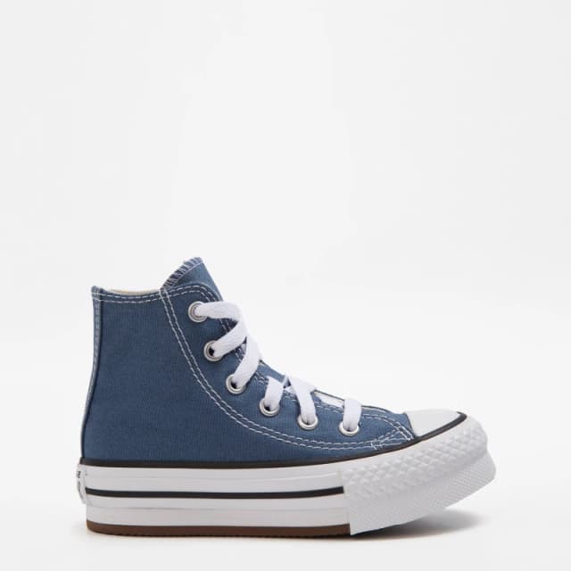 Converse Kids Canvas High-Top Trainers Blue 480 male C10 (28)