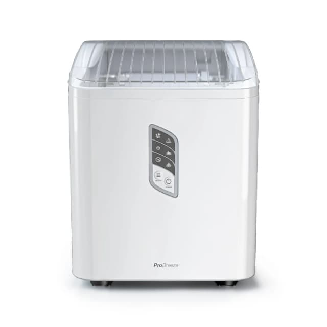 Pro Breeze Countertop Ice Cube Maker - 2L Self-Cleaning Machine With 15kg Daily Output in White White Unisex