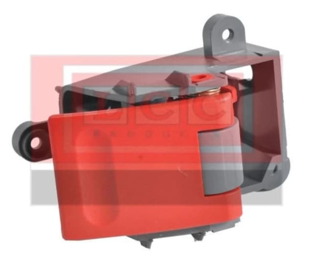 LCC LCCF01117 Door Handle inner, red Plastic Door Handle (1373)